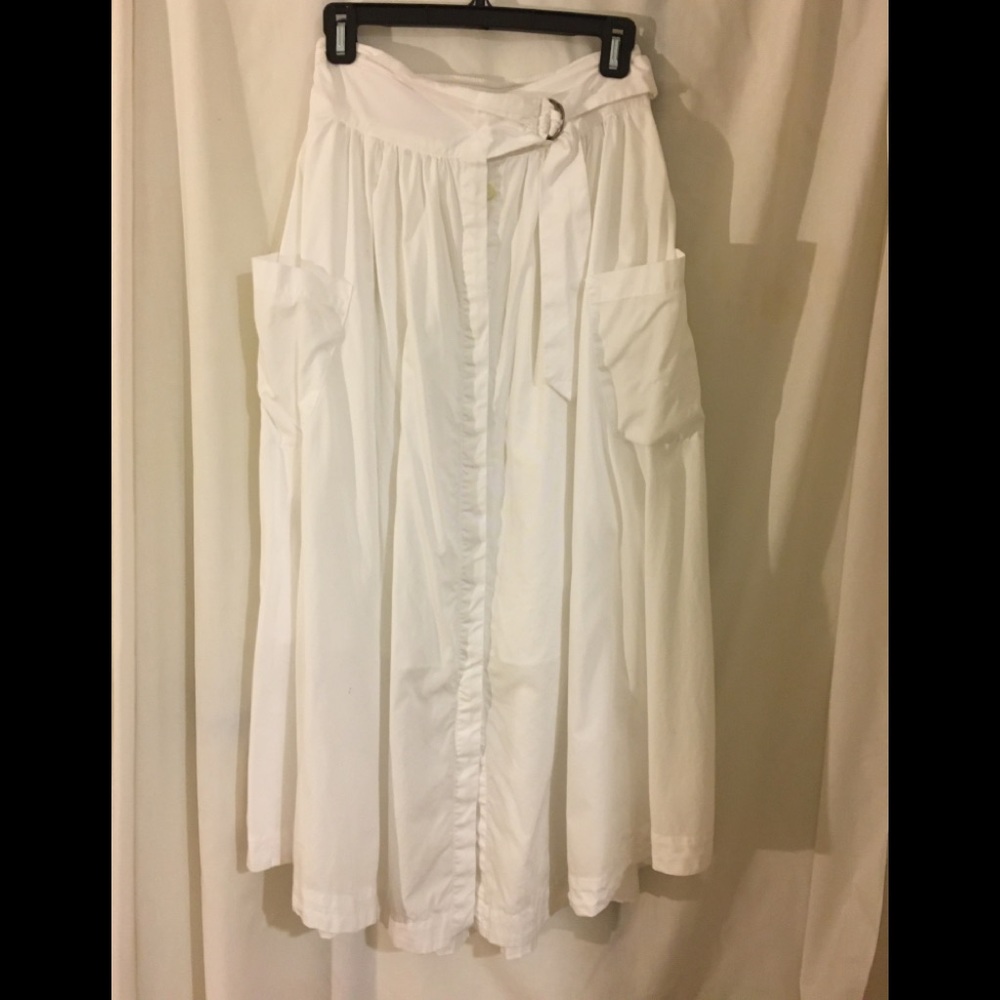 Free People white skirt